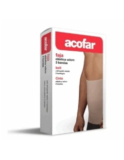 Acofar Faja Elástica Velcro 3 Bandas