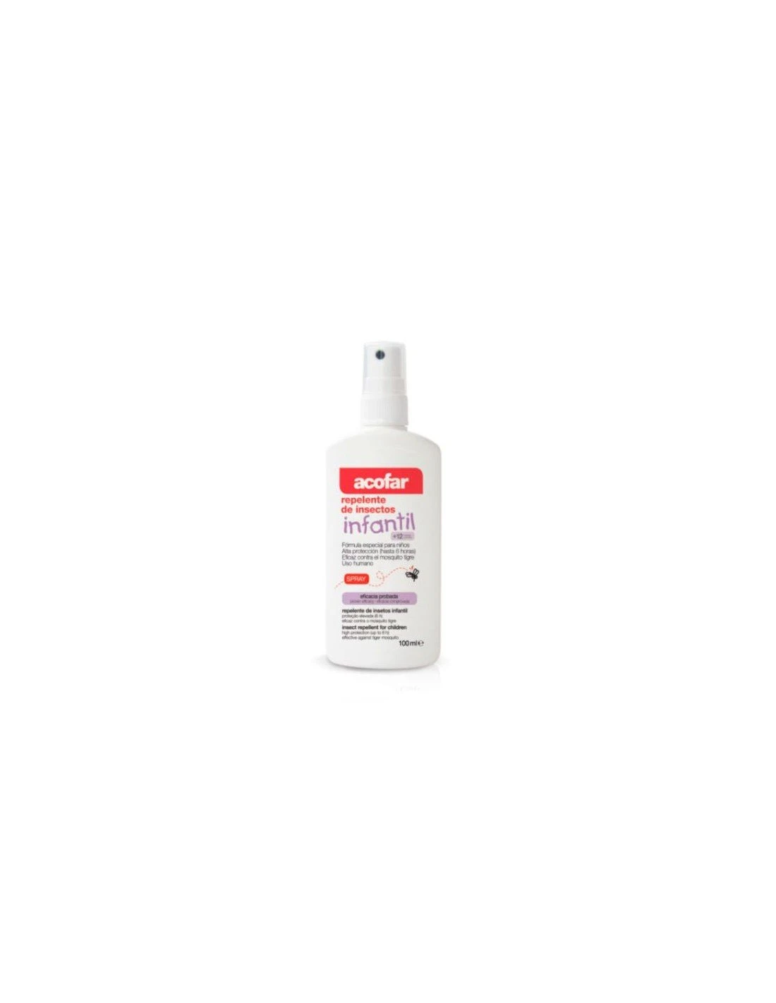 Acofar Repelente De Insectos Infantil 100ml 3 Acofar Repelente De Insectos Infantil 100ml