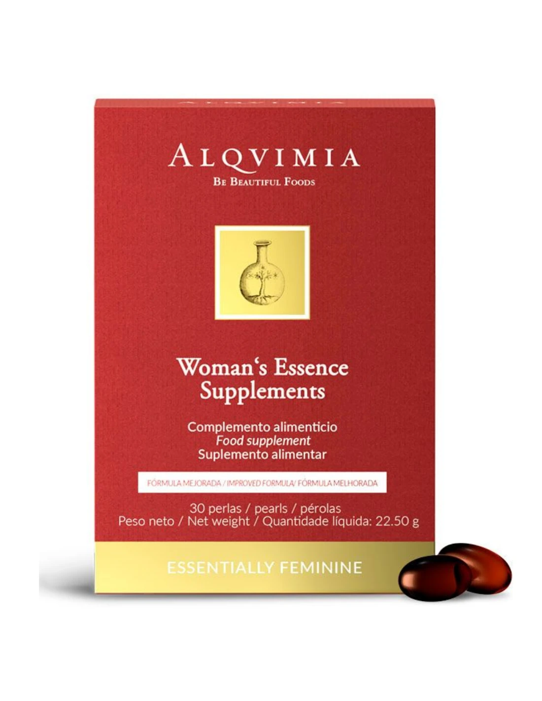 ALQVIMIA Suplemento Woman Essence 30 Perlas 3 ALQVIMIA Suplemento Woman Essence 30 Perlas