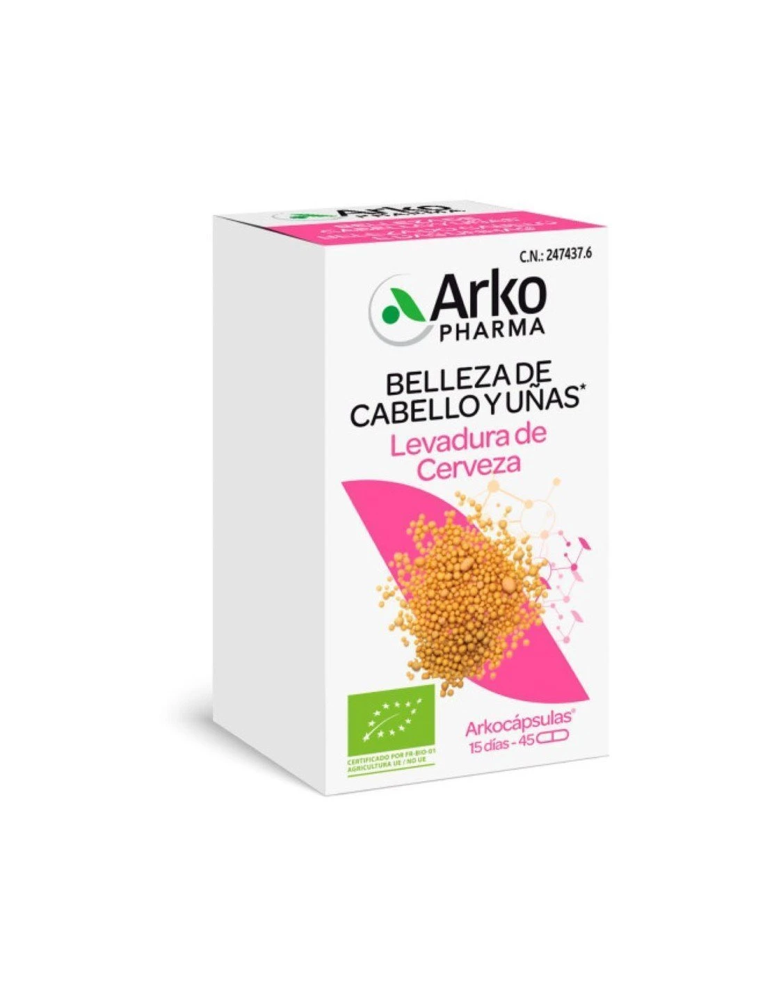 Arkocápsulas Levadura 48 Cápsulas 3 Arkocápsulas Levadura 48 Cápsulas