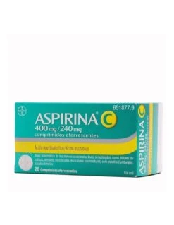 Aspirina C 20 Comprimidos Efervescentes