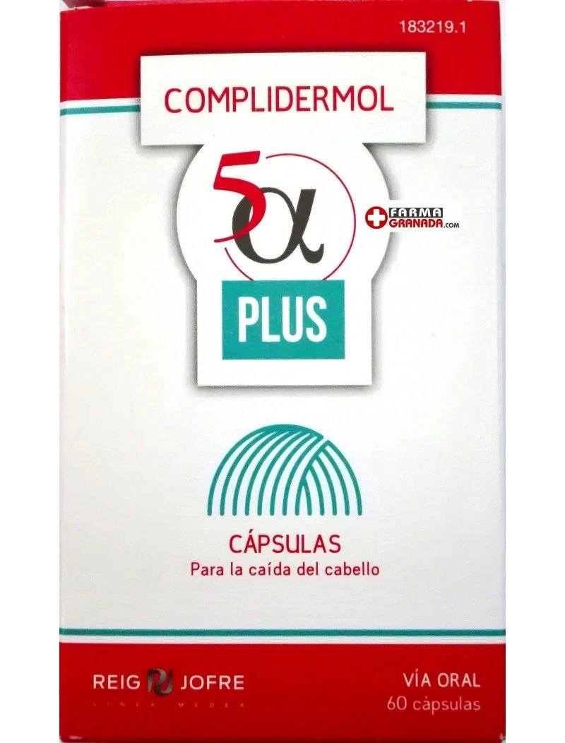 Complidermol 5 Alfa PLUS 60 Cápsulas 3 Complidermol 5 Alfa PLUS 60 Cápsulas