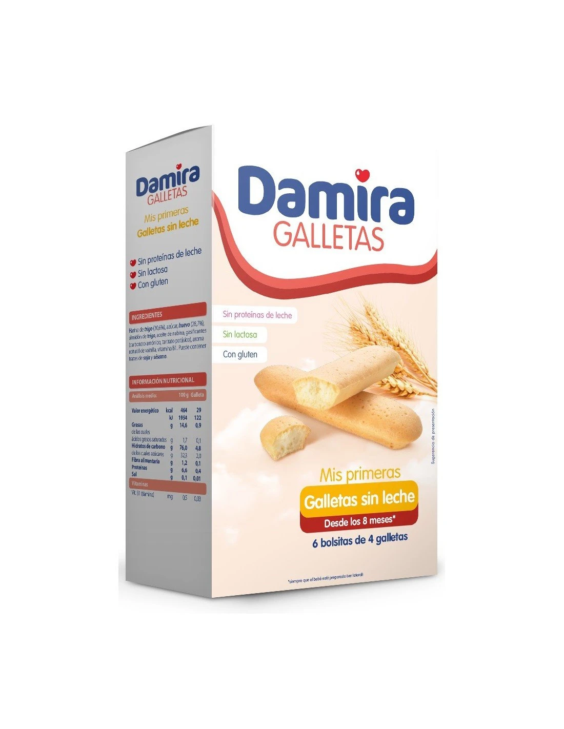 Damira Mis Primeras Galletas Sin Leche 150g 3 Damira Mis Primeras Galletas Sin Leche 150g