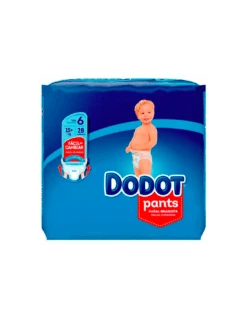 Dodot Pañal Pants T6 +15kg 28 Unidades
