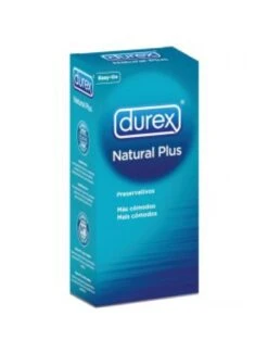 Durex Natural Plus 12 Preservativos