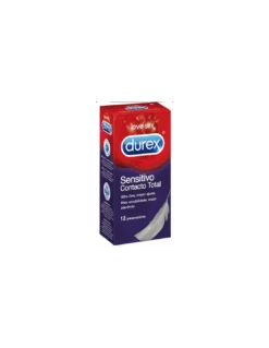 Durex Sensitivo Contacto Total 12 Preservativos