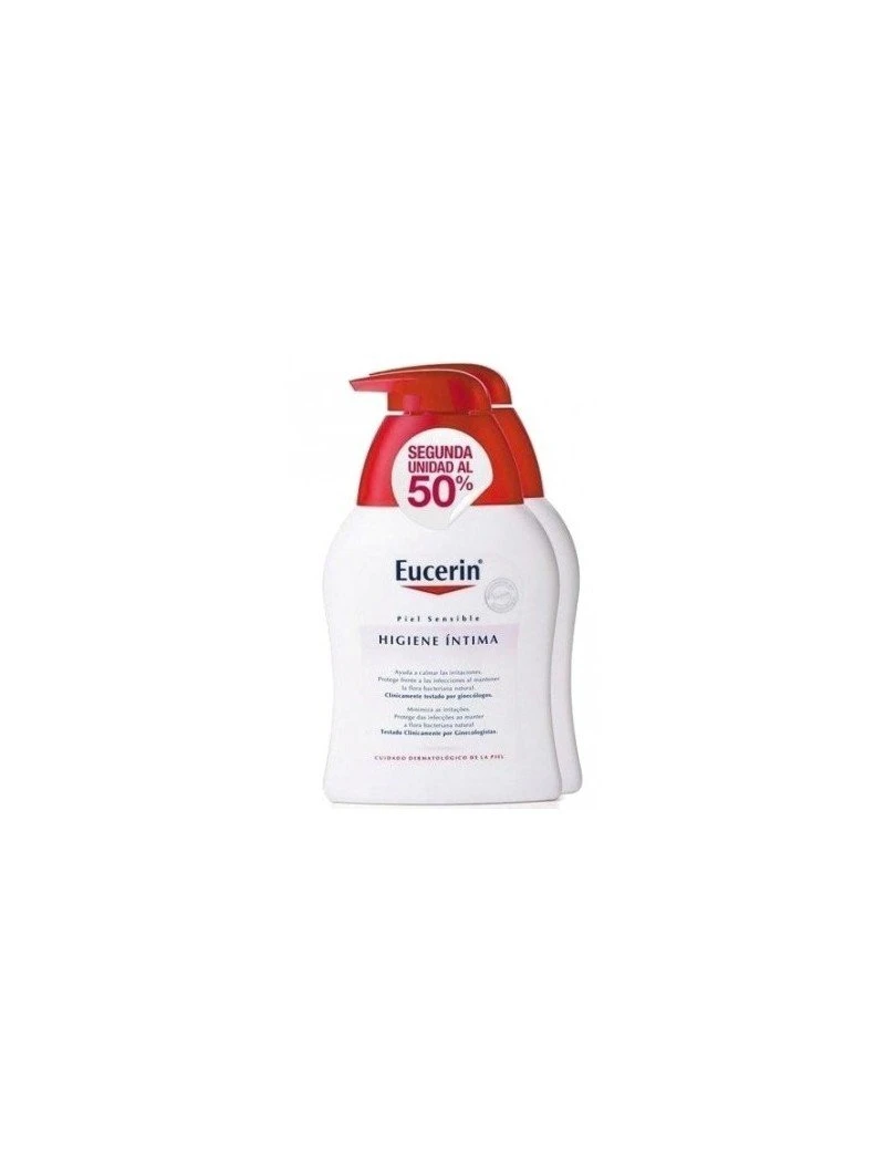 Eucerin Higiene Íntima Duplo 250ml + 250ml 3 Eucerin Higiene Íntima Duplo 250ml + 250ml