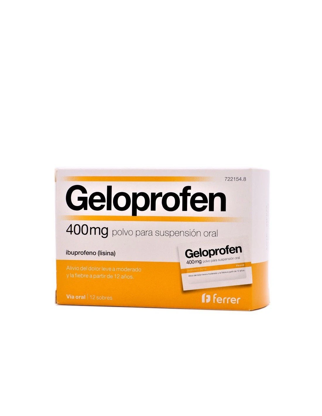 Geloprofen 400mg 12 Sobres Polvo Para Suspensión Oral 3 Geloprofen 400mg 12 Sobres Polvo Para Suspensión Oral