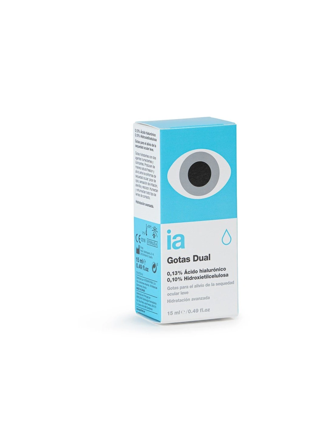 IA Gotas Oftálmicas Dual Con Ácido Hialurónico 15ml 3 IA Gotas Oftálmicas Dual Con Ácido Hialurónico 15ml