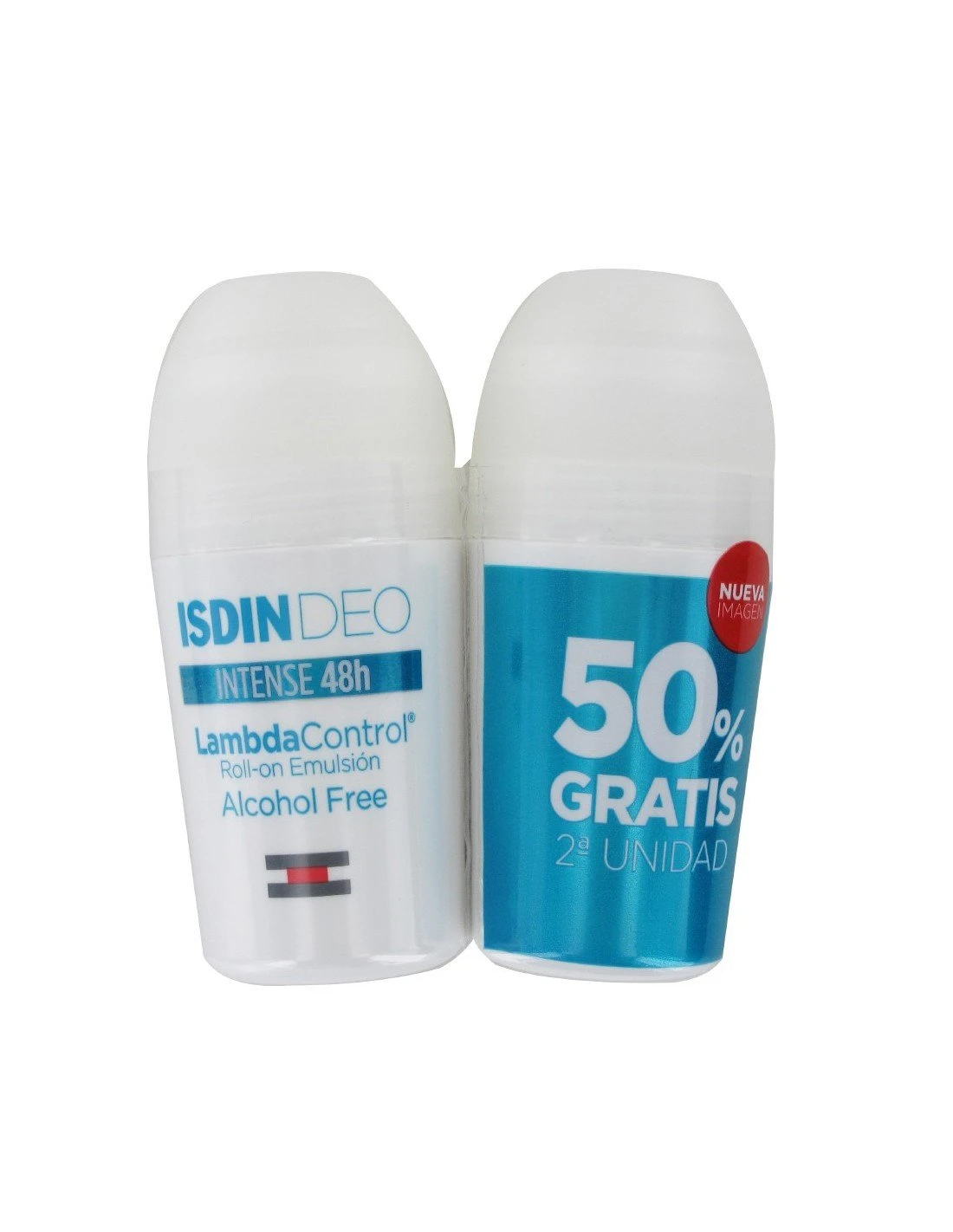 Isdin LambdaControl Desodorante Roll On Duplo 50ml + 50ml 3 Isdin LambdaControl Desodorante Roll On Duplo 50ml + 50ml