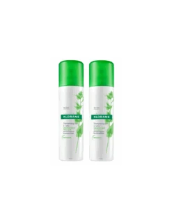 Klorane Champú Seco Ortiga Cabellos Teñidos Duplo 150ml + 150ml