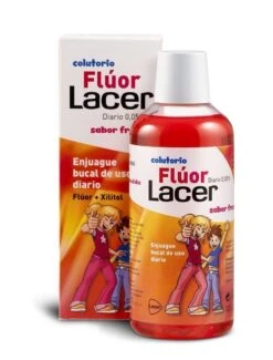 Lacer Flúor Colutorio Diario 0.05% Fresa 500ml