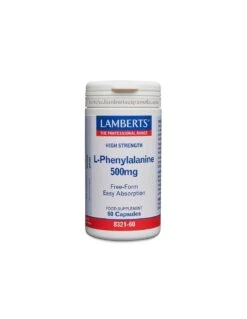 Lamberts L-Fenilalanina 500mg 60 Cápsulas