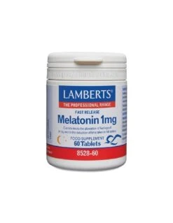 Lamberts Melatonina 1mg Liberación Rápida 60 Comprimidos