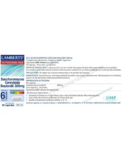 Lamberts Saccharomyces Boulardii 300mg 30 Cápsulas -Skin Ceuticals Tienda lamberts saccharomyces boulardii 300mg 1