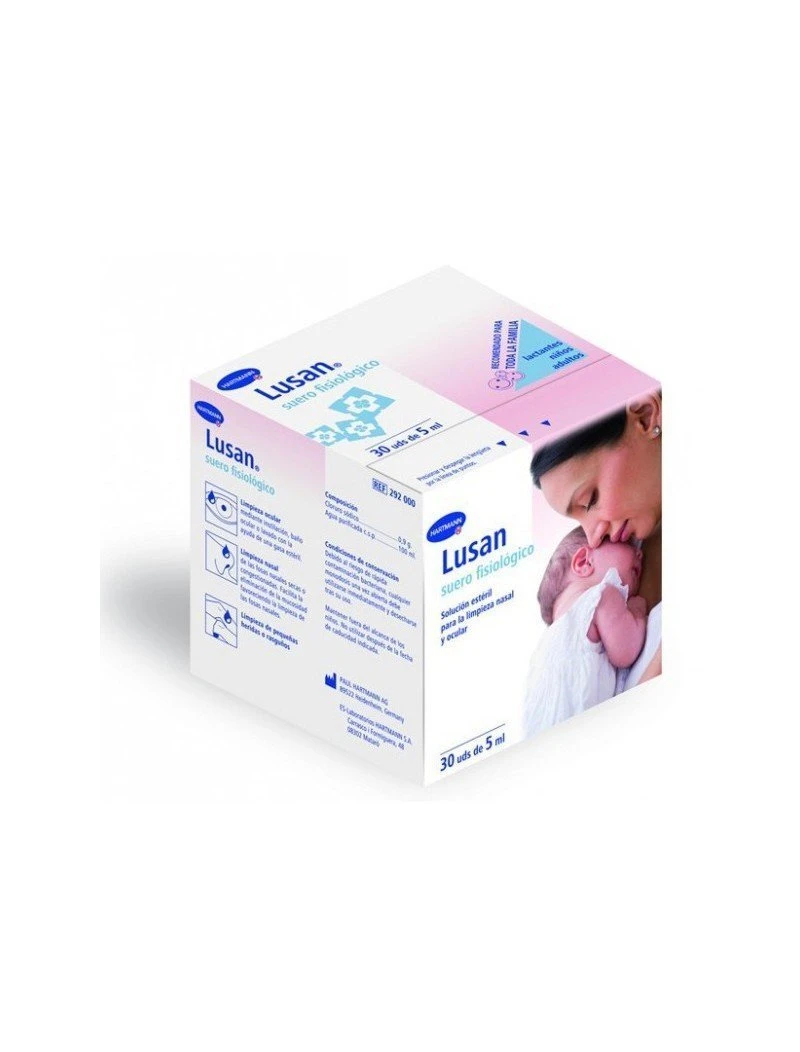 Hartmann Lusan Suero Fisiológico 30 Monodosis 3 Hartmann Lusan Suero Fisiológico 30 Monodosis