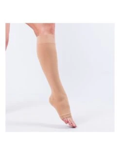 Medilast Media Corta Sin Puntera Compresión Fuerte