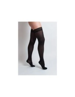 Medilast Medias Largas Piernas Cansadas Fácil Colocación Beige/Negro