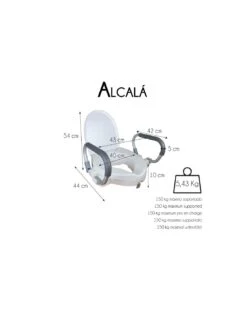 Mobiclinic Alcalá Elevador De Inodoro Tapa Reposabrazos Abatibles 10cm -Skin Ceuticals Tienda mobiclinic alcala elevador inodoro tapa reposabrazos abatibles 3