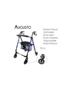 Mobiclinic Augusto Andador Top Aluminio Plegable Asiento Con Respaldo Frenos Ruedas 15 Mobiclinic Augusto Andador Top Aluminio Plegable Asiento Con Respaldo Frenos Ruedas -Skin Ceuticals Tienda mobiclinic augusto andado 2