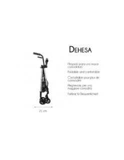 Mobiclinic Dehesa Andador Premium Aluminio Plegable Asiento Con Respaldo Frenos Ruedas -Skin Ceuticals Tienda mobiclinic dehesa andador 9