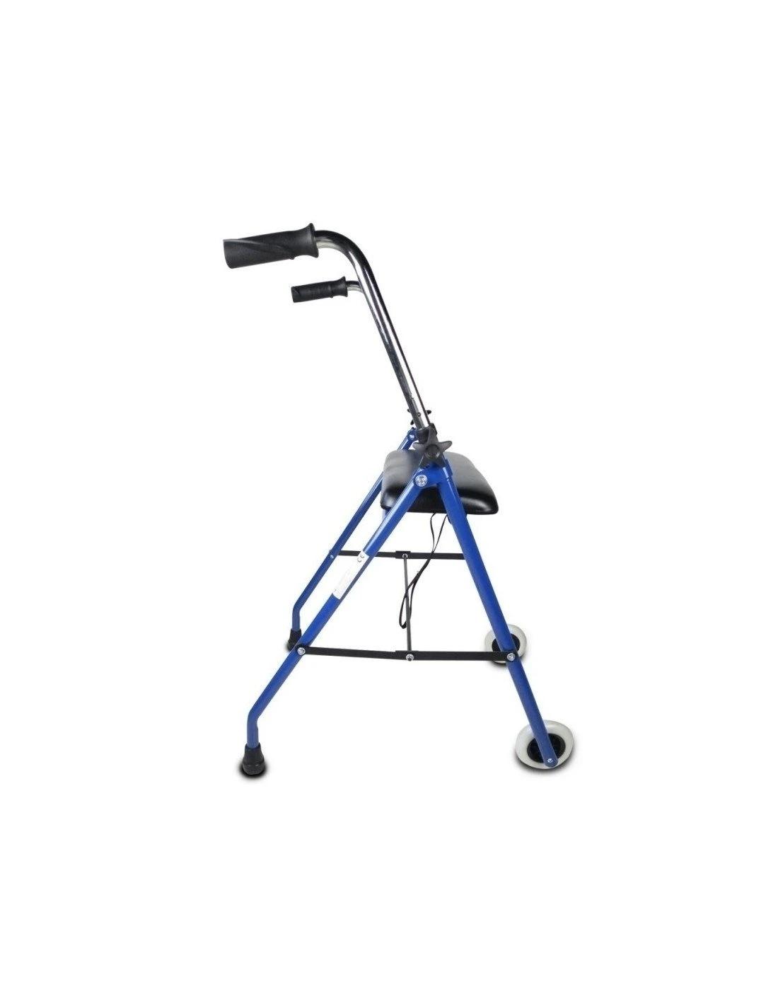 Mobiclinic Emérita Andador Pleglabe Asiento 2 Ruedas Azul 4 Mobiclinic Emérita Andador Pleglabe Asiento 2 Ruedas Azul - Imagen 2