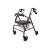Mobiclinic Escorial Andador Aluminio Plegable Frenos Asiento Con Respaldo 4 Ruedas Burdeos -Skin Ceuticals Tienda mobiclinic escorial andador ancianos aluminio plegable frenos asiento respaldo ruedas burdeos