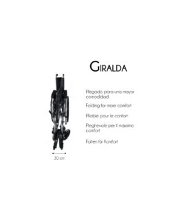 Mobiclinic Giralda Silla De Ruedas Plegable Reposabrazos Abatibles Negro -Skin Ceuticals Tienda mobiclinic giralda silla ruedas 2