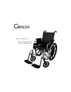 Mobiclinic Giralda Silla De Ruedas Plegable Reposabrazos Abatibles Negro -Skin Ceuticals Tienda mobiclinic giralda silla ruedas 3