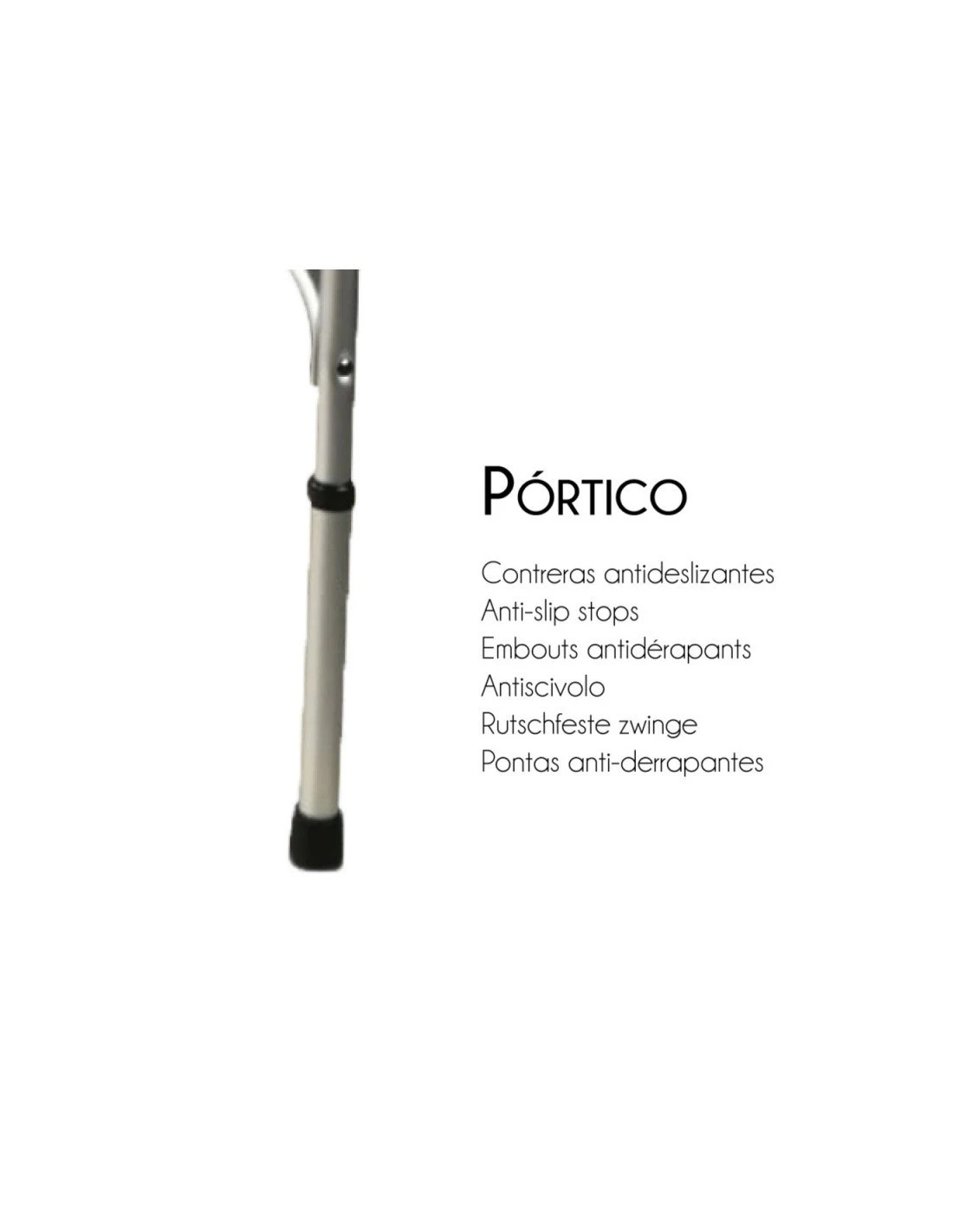 Mobiclinic Pórtico Andador Aluminio Plegable 5 Mobiclinic Pórtico Andador Aluminio Plegable - Imagen 3