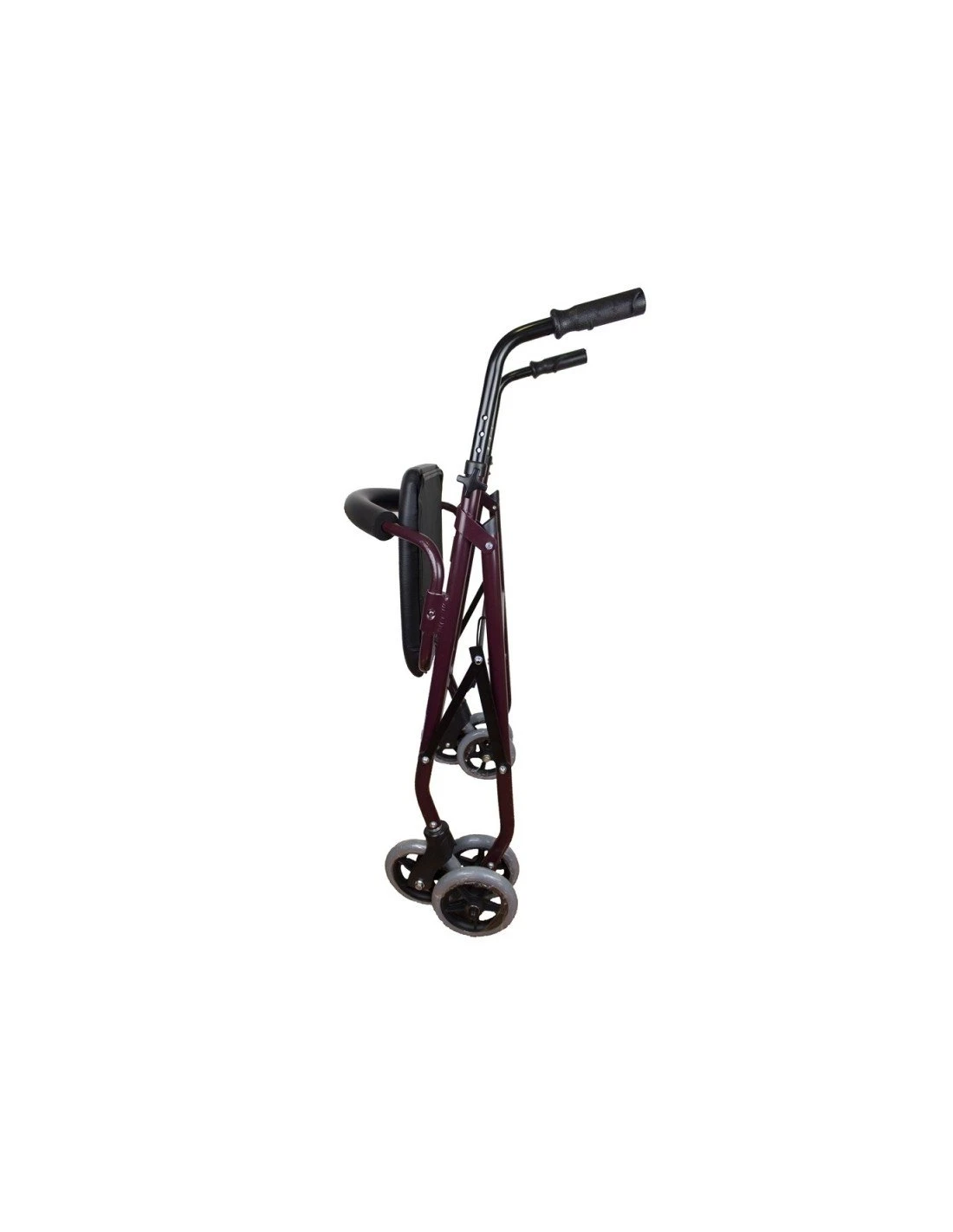 Mobiclinic Prado Andador Rollator Aluminio Plegable Asiento Con Respaldo Y Cesta 6 Mobiclinic Prado Andador Rollator Aluminio Plegable Asiento Con Respaldo Y Cesta - Imagen 4