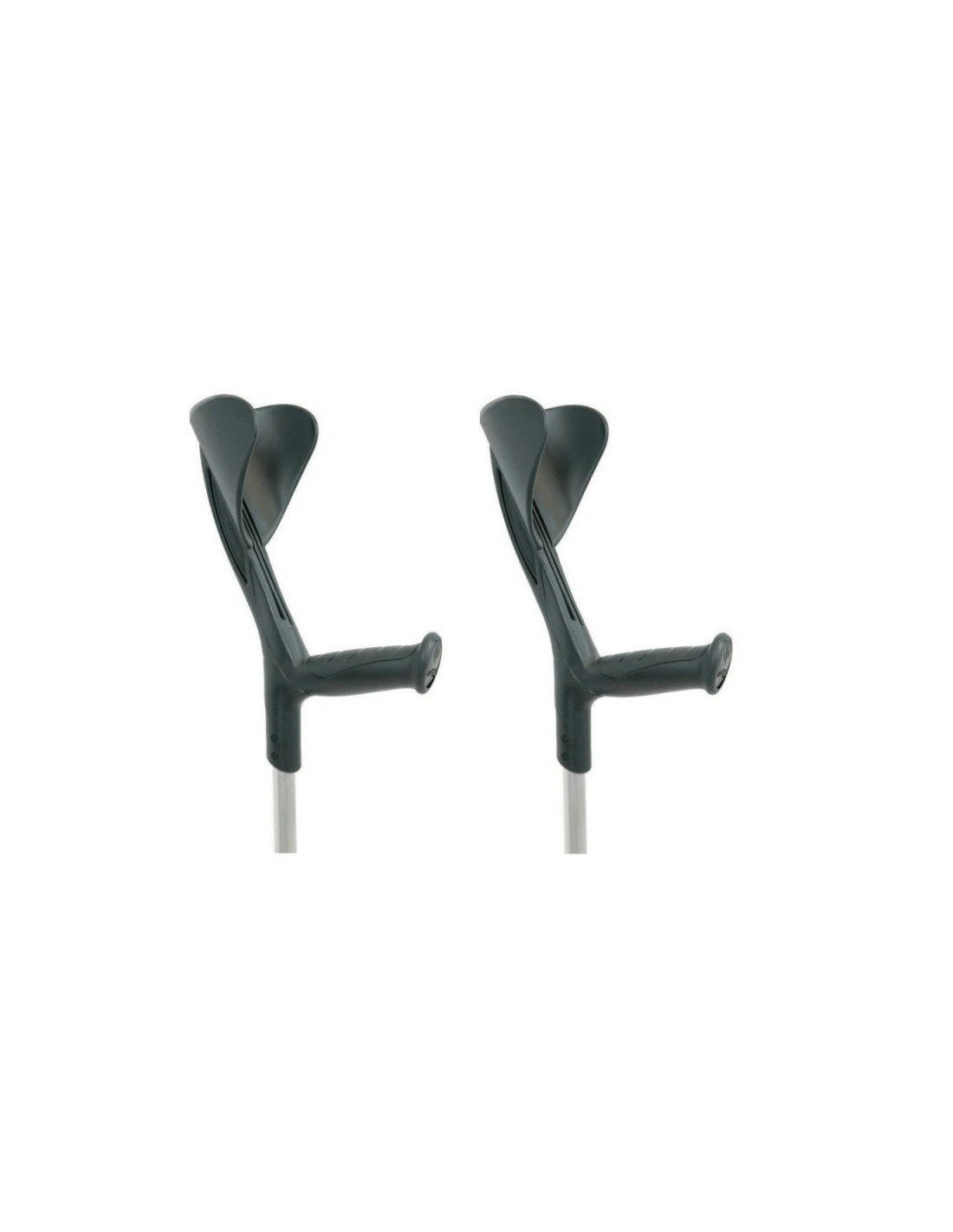 Muletas Evolution Alumino Negras 2 Unidades 3 Muletas Evolution Alumino Negras 2 Unidades