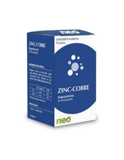 NEO Zinc + Cobre 50 Cápsulas