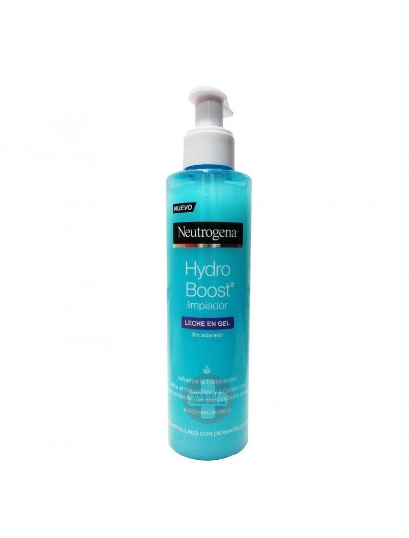 Neutrogena Hydro Boost Leche Limpiadora En Gel 200ml 3 Neutrogena Hydro Boost Leche Limpiadora En Gel 200ml