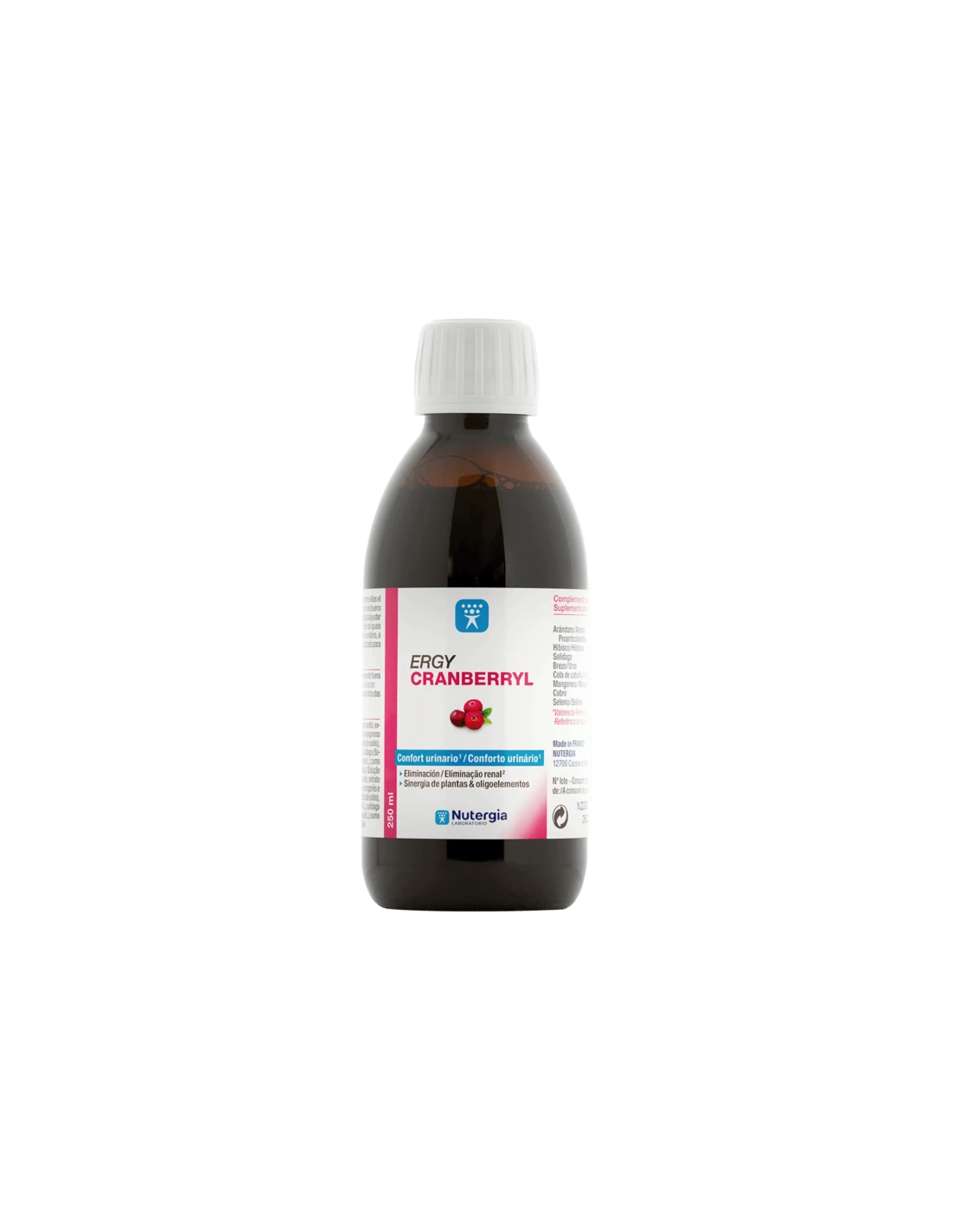Nutergia ErgyCranberryl 250ml 3 Nutergia ErgyCranberryl 250ml