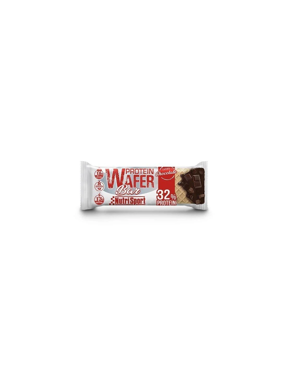 NutriSport Protein Wafer 15 Barritas Chocolate 3 NutriSport Protein Wafer 15 Barritas Chocolate