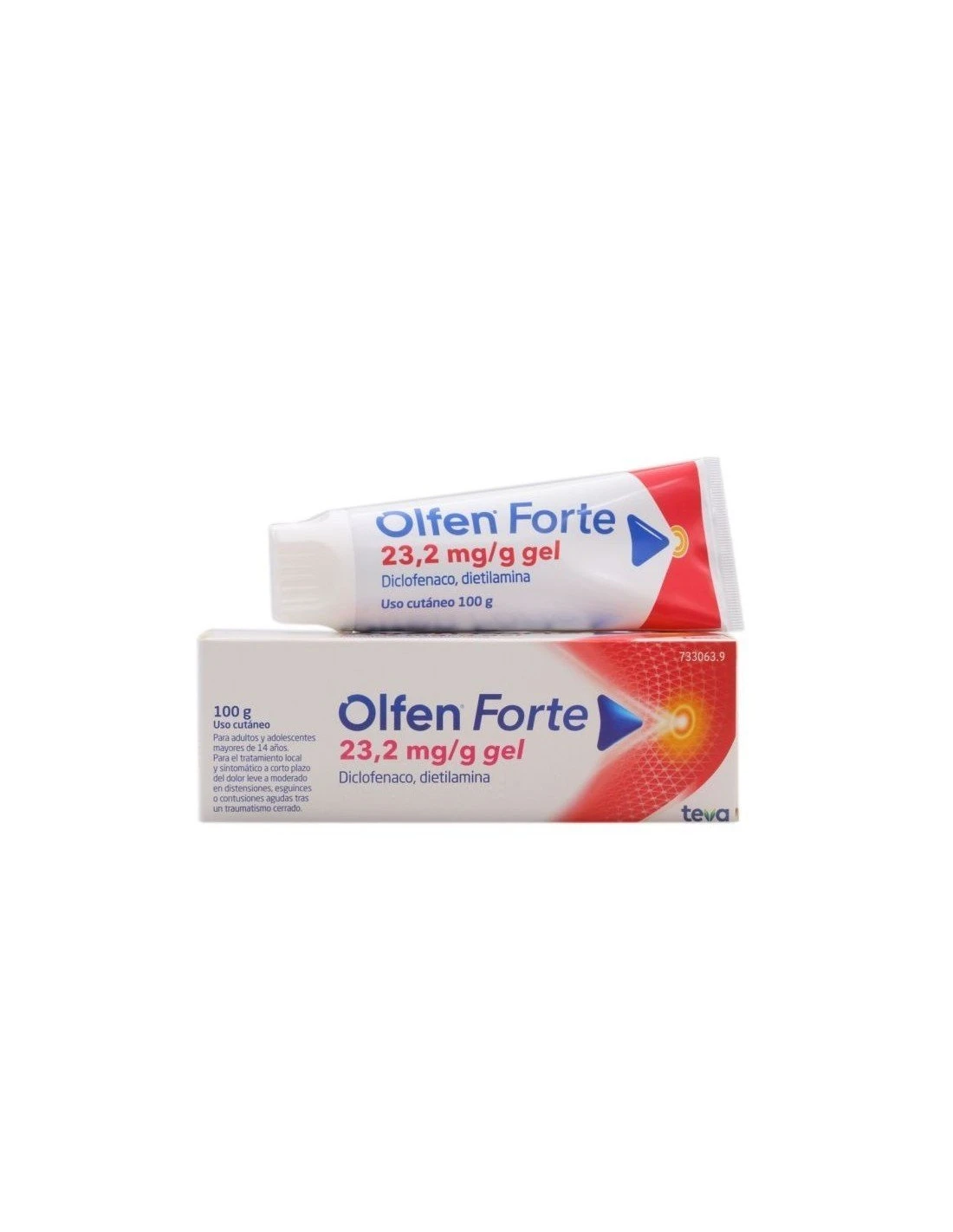 Olfen Forte 23,2mg/g Gel 100g 3 Olfen Forte 23,2mg/g Gel 100g