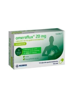 Omereflux 20mg 14 Cápsulas