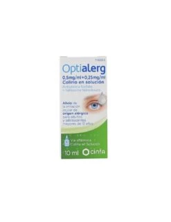 Optialerg 5mg/ml + 0,25mg/ml Colirio En Solución 10ml