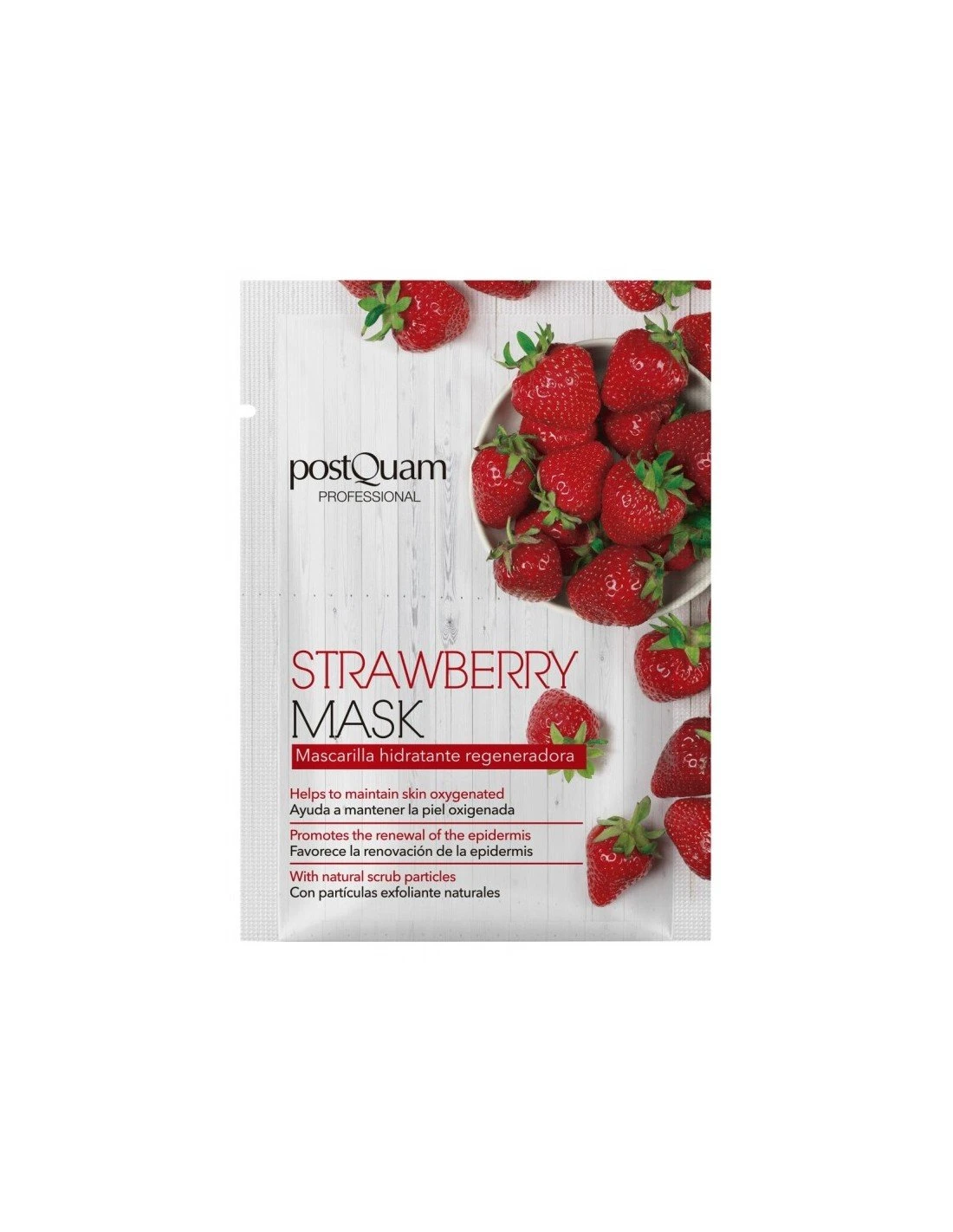 PostQuam Strawberry Pack 10 Mascarillas 10ml 3 PostQuam Strawberry Pack 10 Mascarillas 10ml