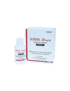 Regaxidil 20mg/ml Solución Cutánea 4 Frascos 60ml