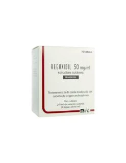 Regaxidil 50mg/ml Solución Cutánea 4 Frascos 60ml