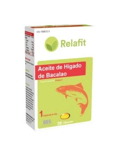 Relafit Aceite Hígado Bacalao 30 Cápsulas