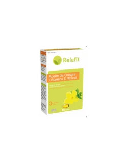 Relafit Aceite De Onagra + Vitamina E Natural 60 Perlas