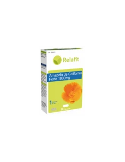 Relafit Amapola De California Forte 1.800mg 30 Cápsulas