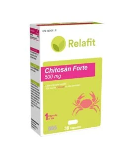 Relafit Chitosán Forte 500mg 30 Cápsulas