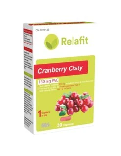 Relafit Cranberry Cisty 30 Cápsulas