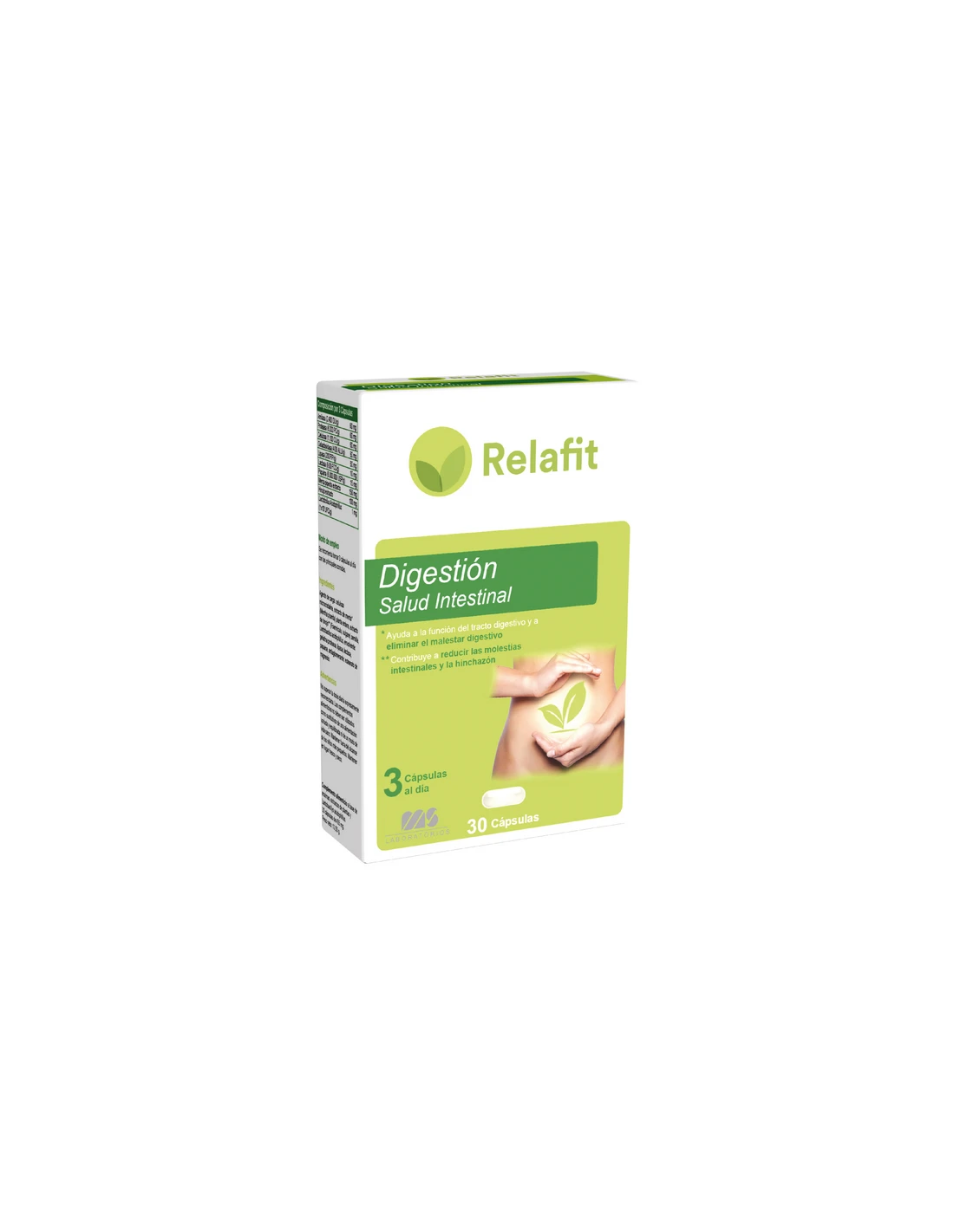 Relafit Digestión 30 Cápsulas 3 Relafit Digestión 30 Cápsulas