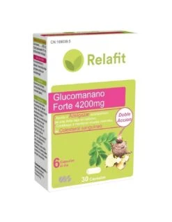 Relafit Glucomanano Forte 30 Cápsulas