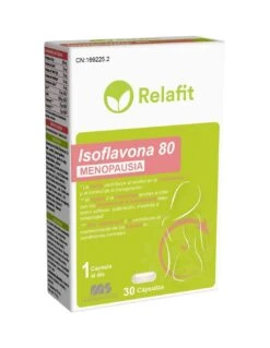 Relafit Isoflavona-80 Menopausia 30 Cápsulas